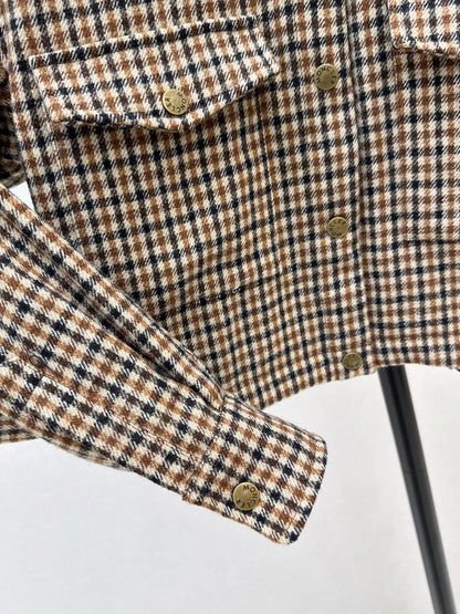 Monc 25fw houndstooth jacket