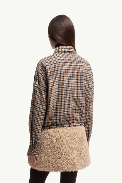 Monc 25fw houndstooth jacket