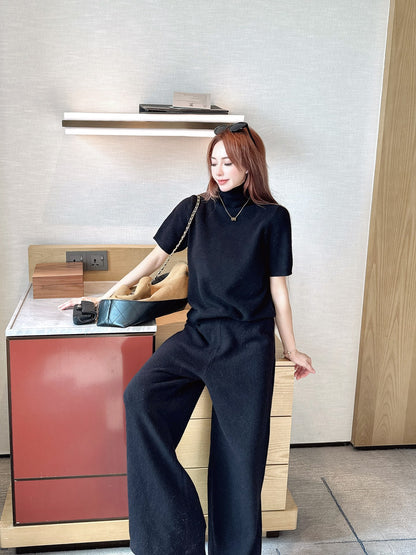 Row 25fw knit sweater pants set