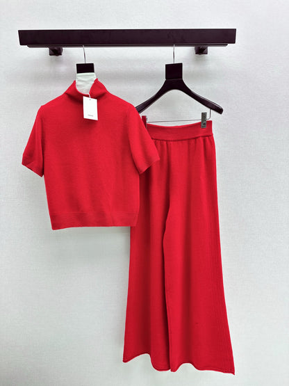 Row 25fw knit sweater pants set