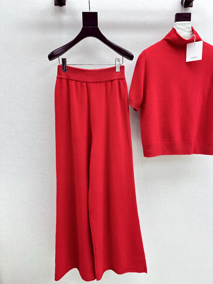 Row 25fw knit sweater pants set