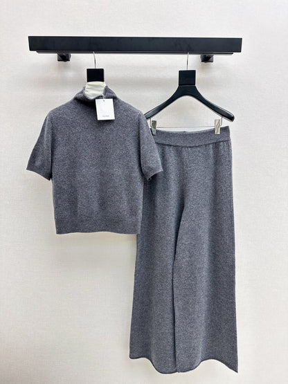 Row 25fw knit sweater pants set