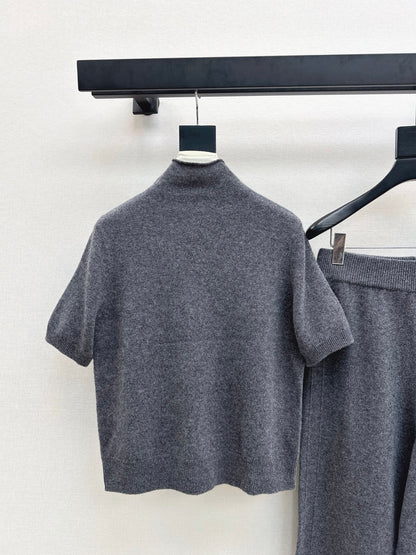 Row 25fw knit sweater pants set