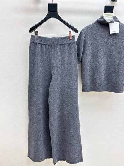 Row 25fw knit sweater pants set