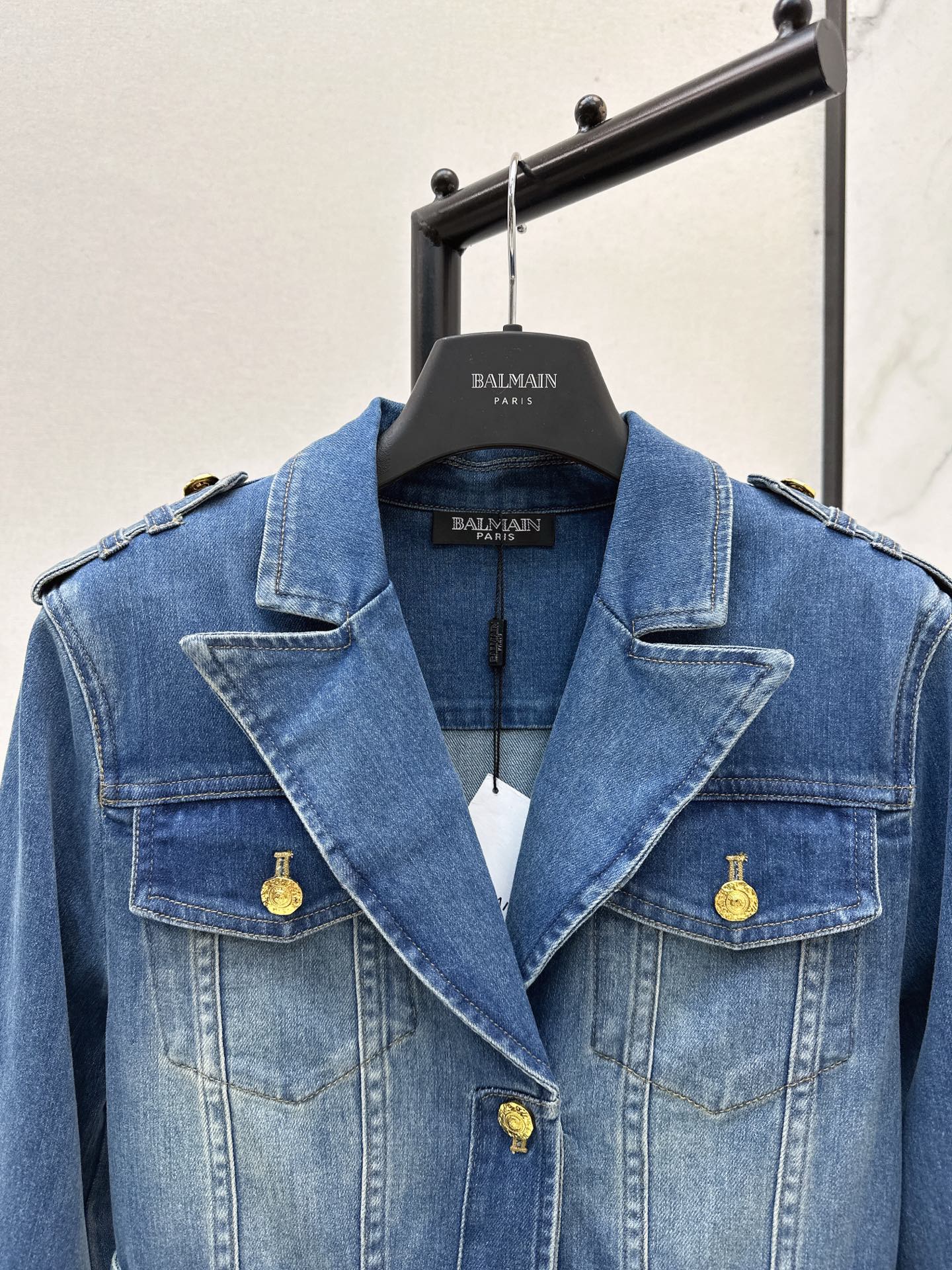 Bal 25fw denim dress