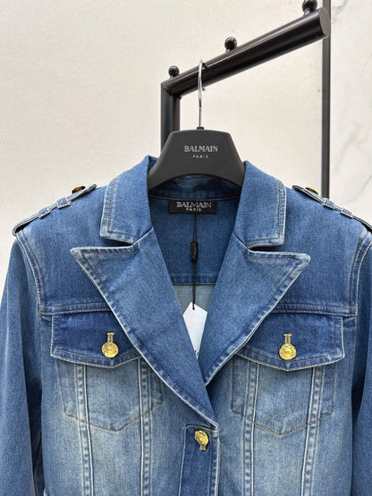 Bal 25fw denim dress