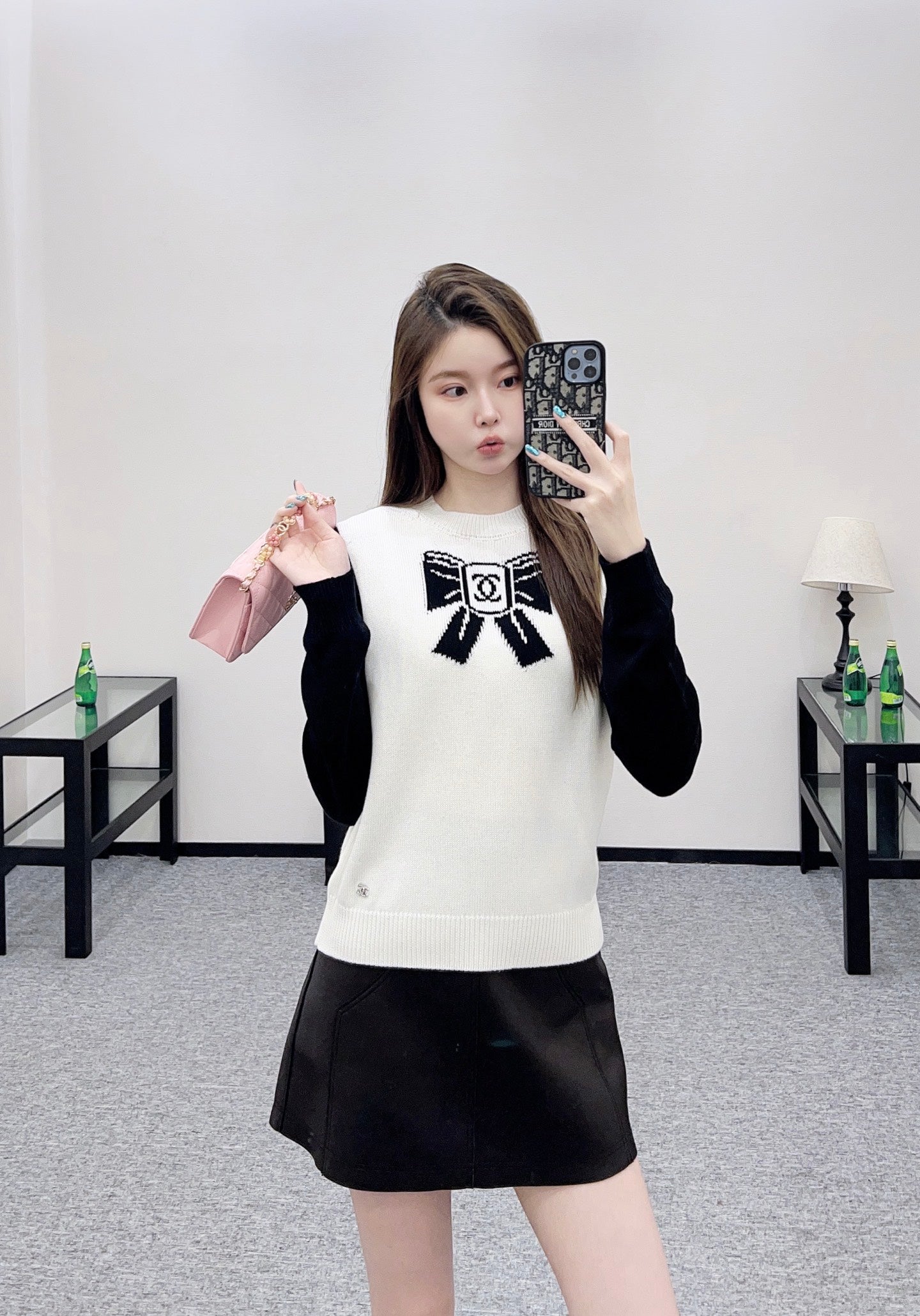Chan 25fw knitted sweater