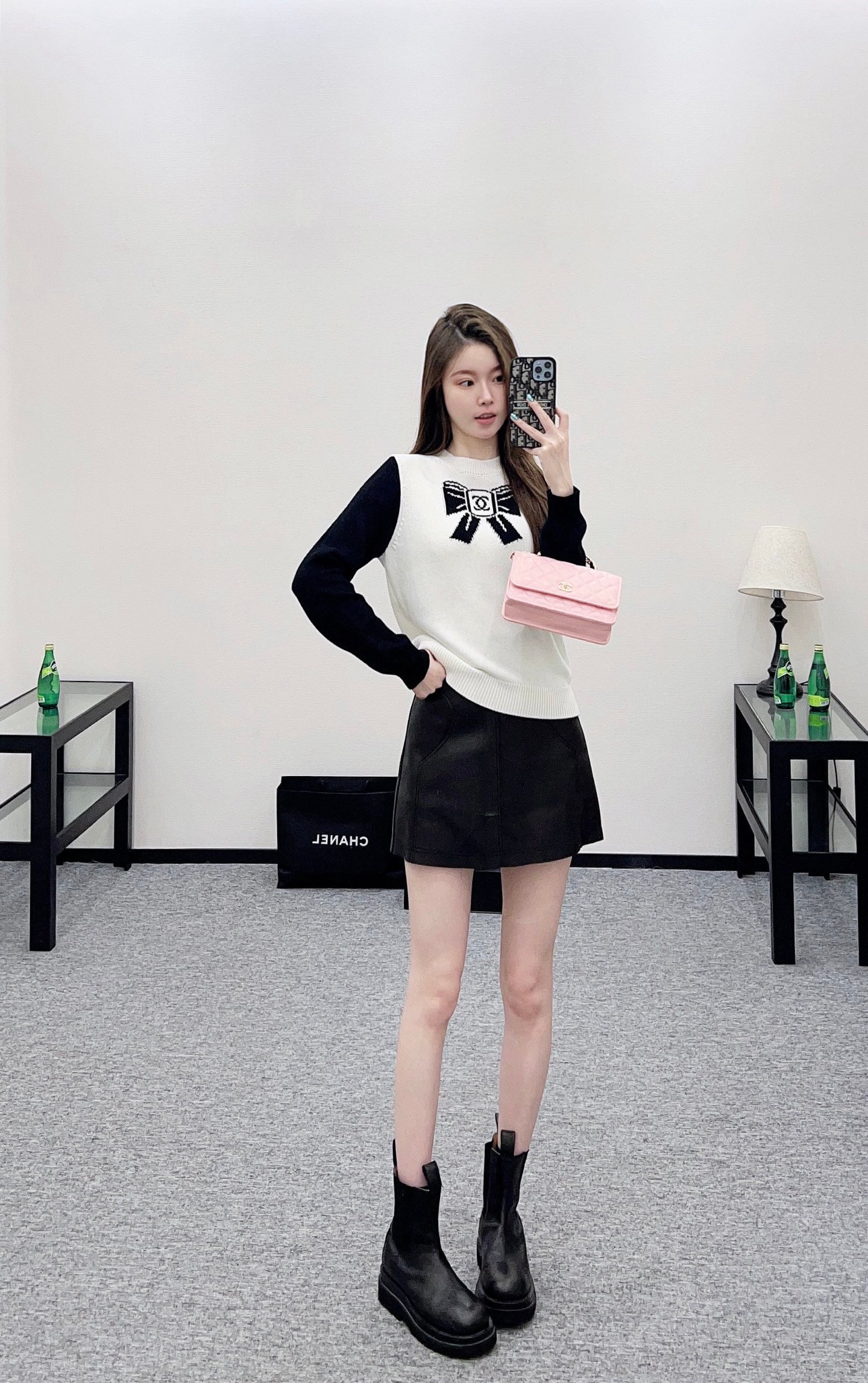 Chan 25fw knitted sweater