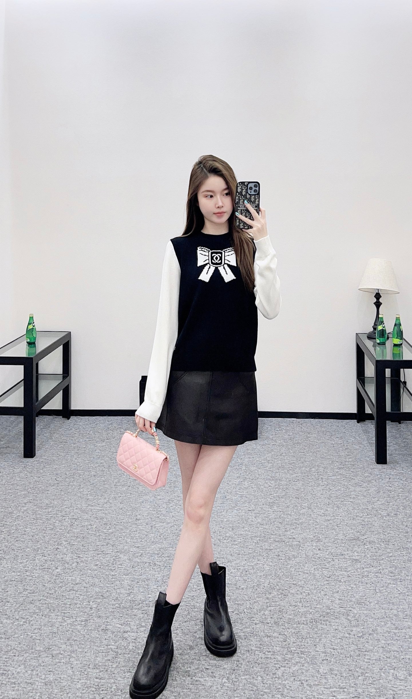 Chan 25fw knitted sweater