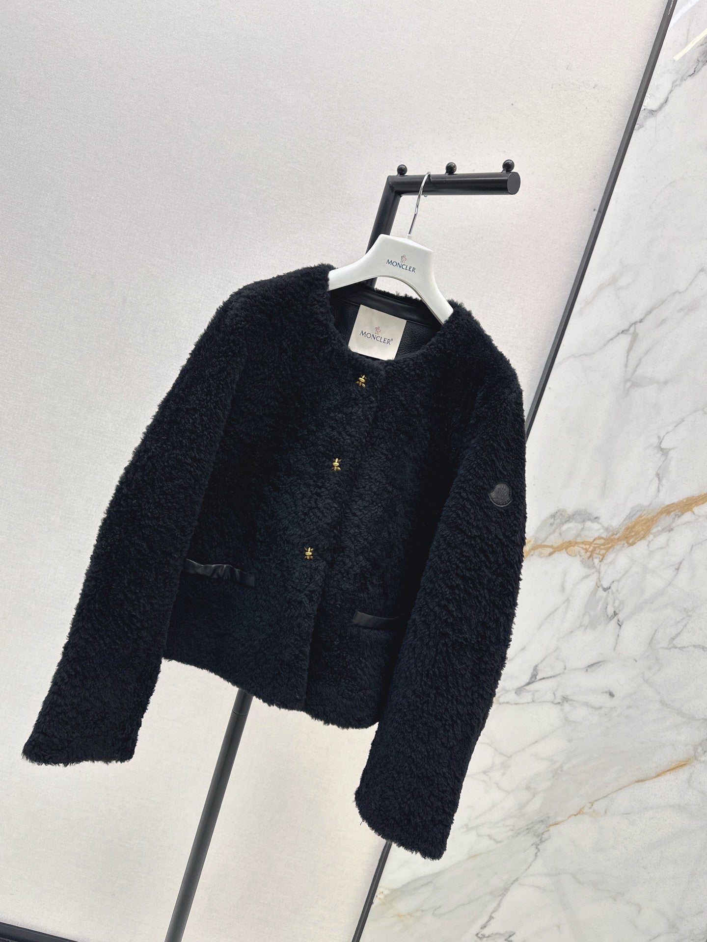 Monc 25fw fur down jacket