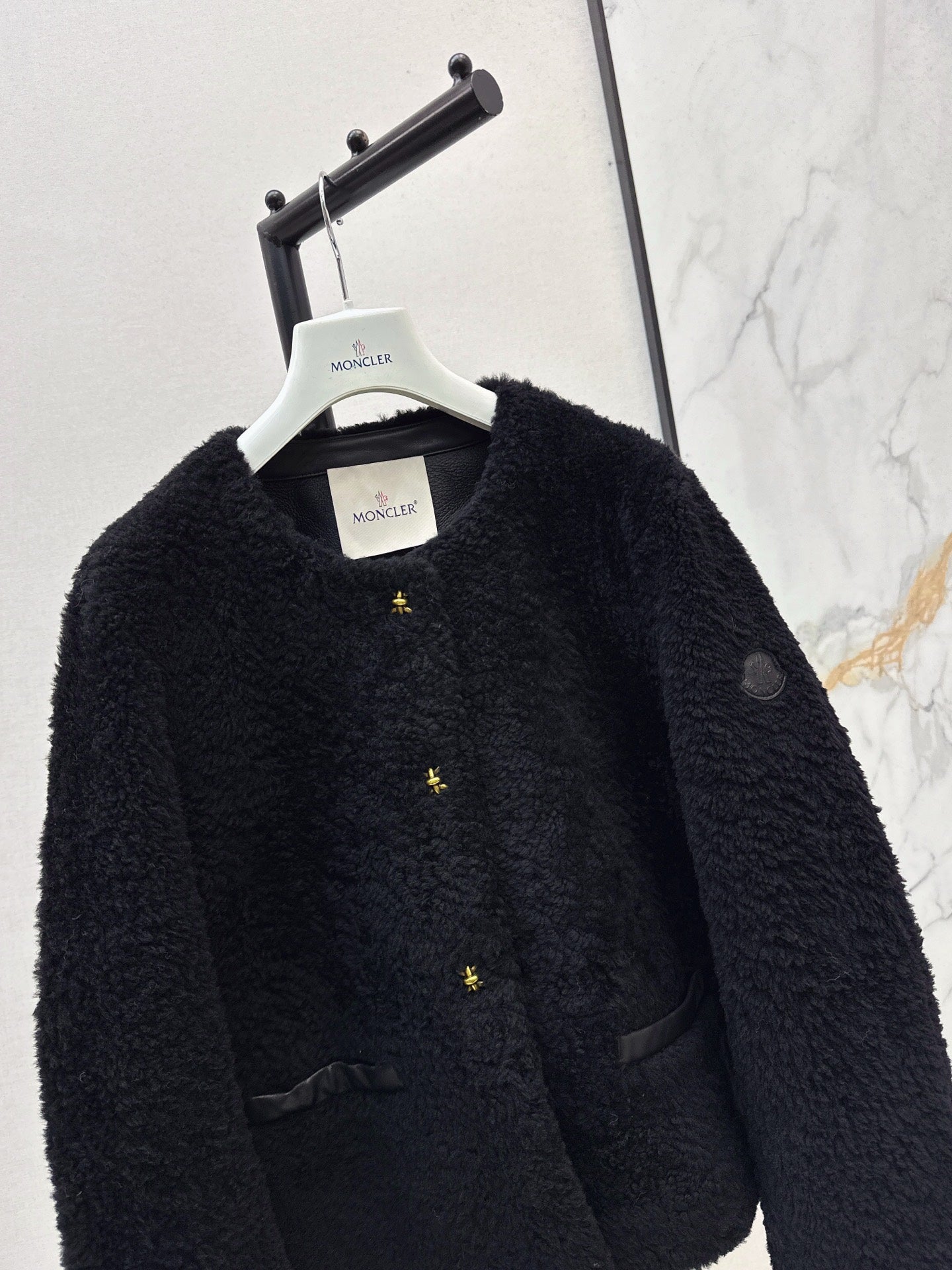 Monc 25fw fur down jacket