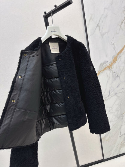 Monc 25fw fur down jacket