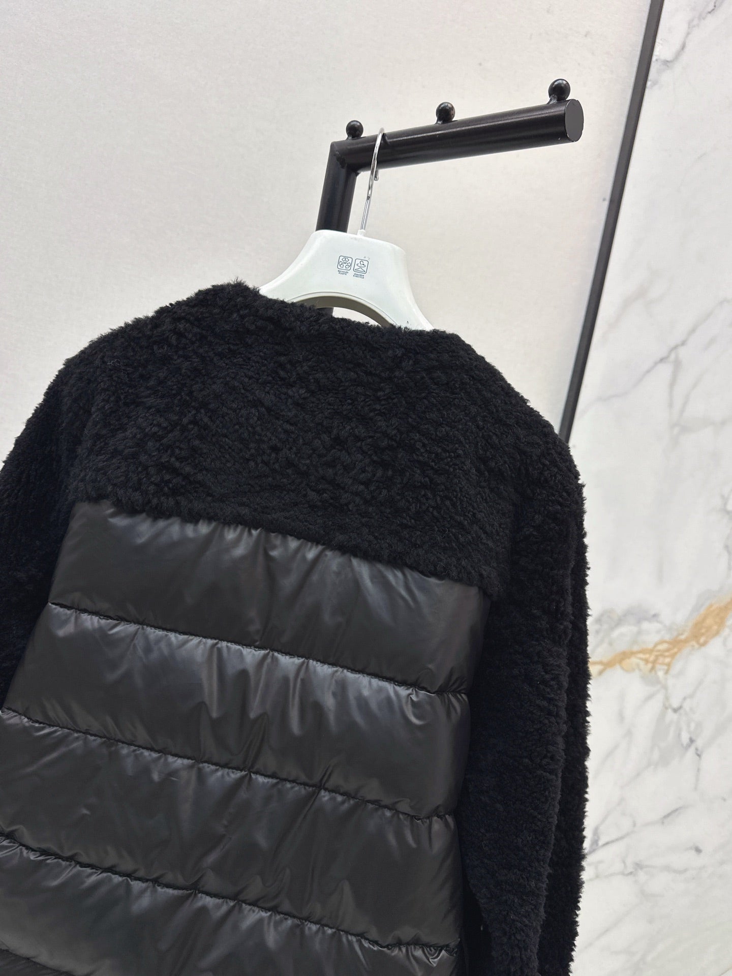 Monc 25fw fur down jacket