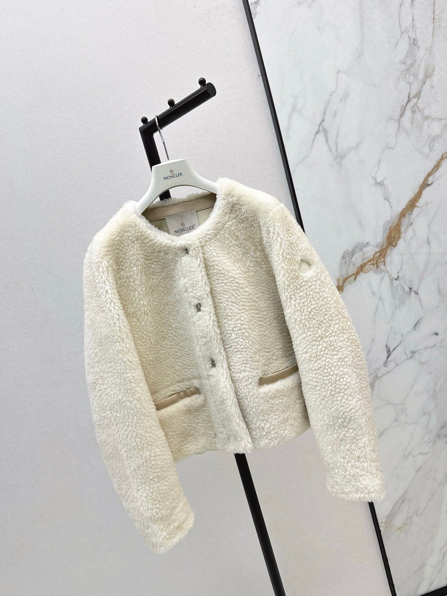 Monc 25fw fur down jacket