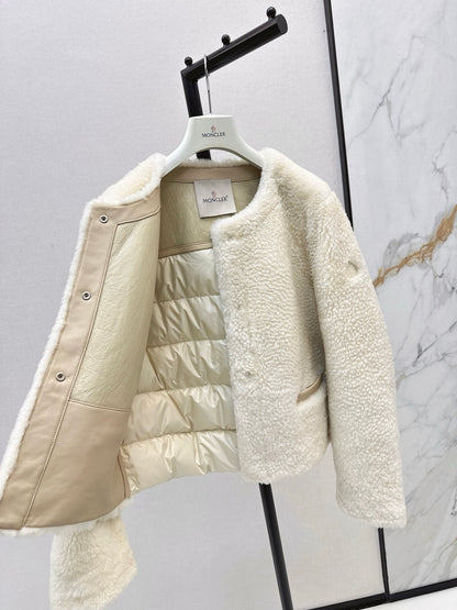 Monc 25fw fur down jacket