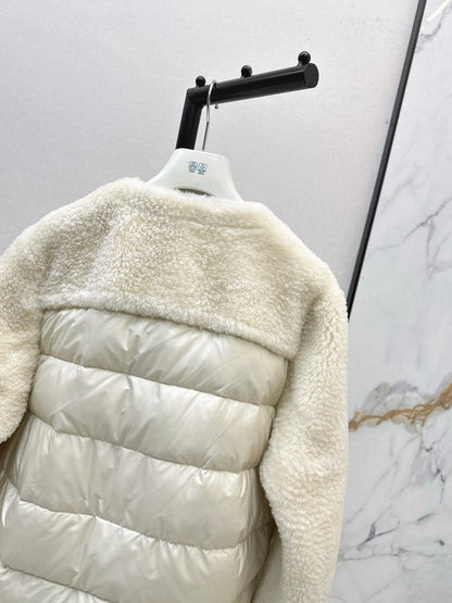 Monc 25fw fur down jacket