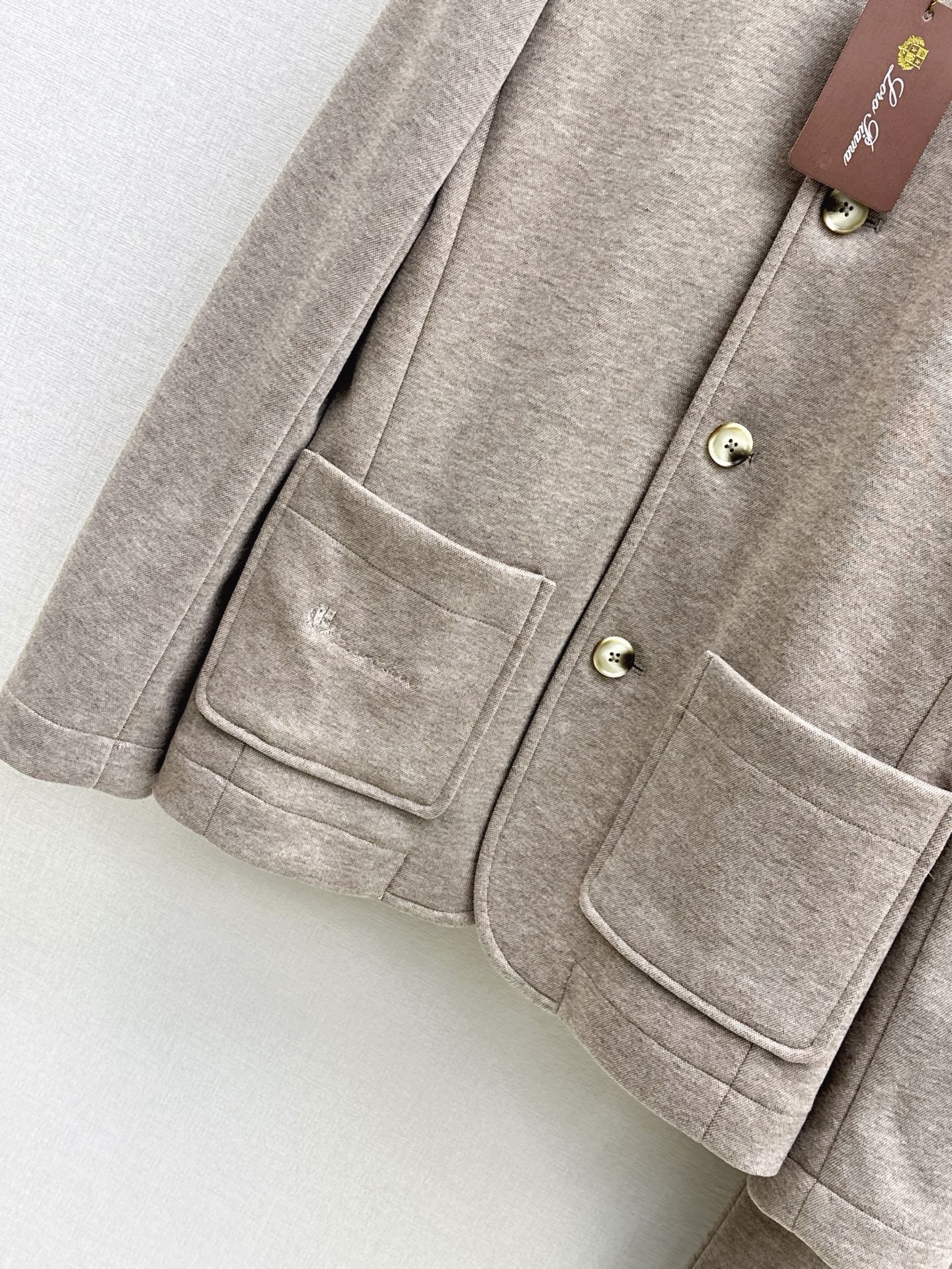 Loro 25fw jacket skirt set