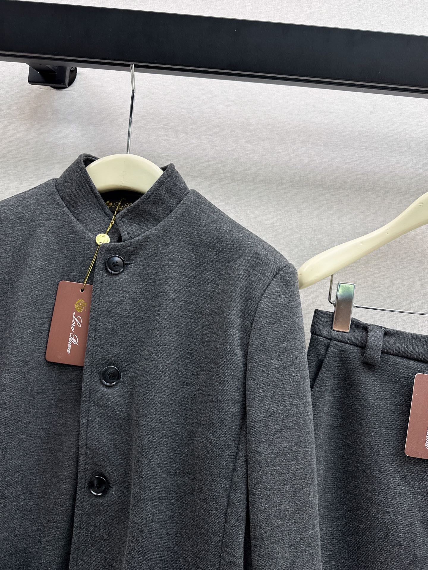 Loro 25fw jacket skirt set