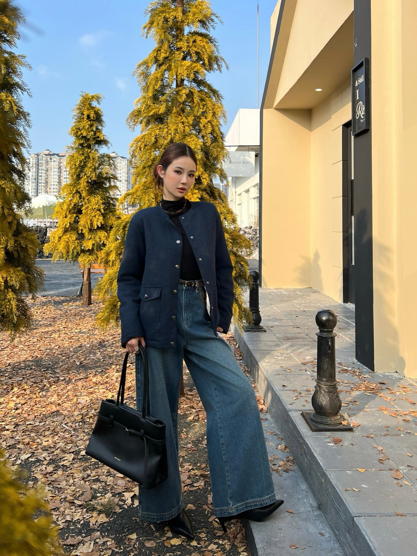 Loro 25fw padded jacket