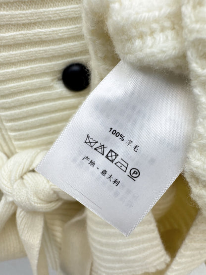 Brun 25fw knitted pea coat