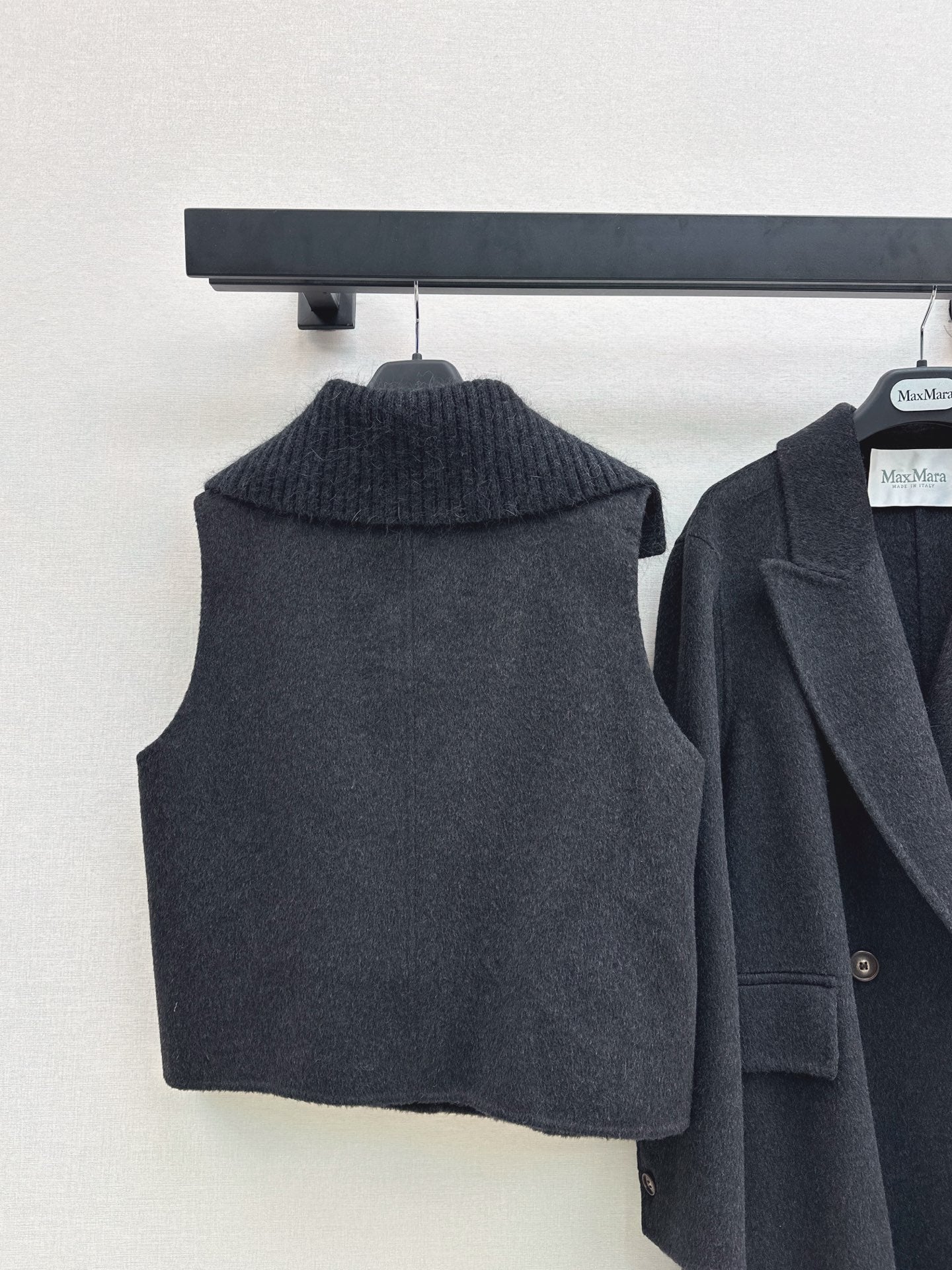 Max 25fw vest overcoats set