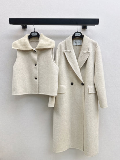 Max 25fw vest overcoats set