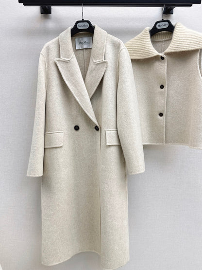Max 25fw vest overcoats set