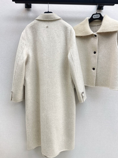 Max 25fw vest overcoats set