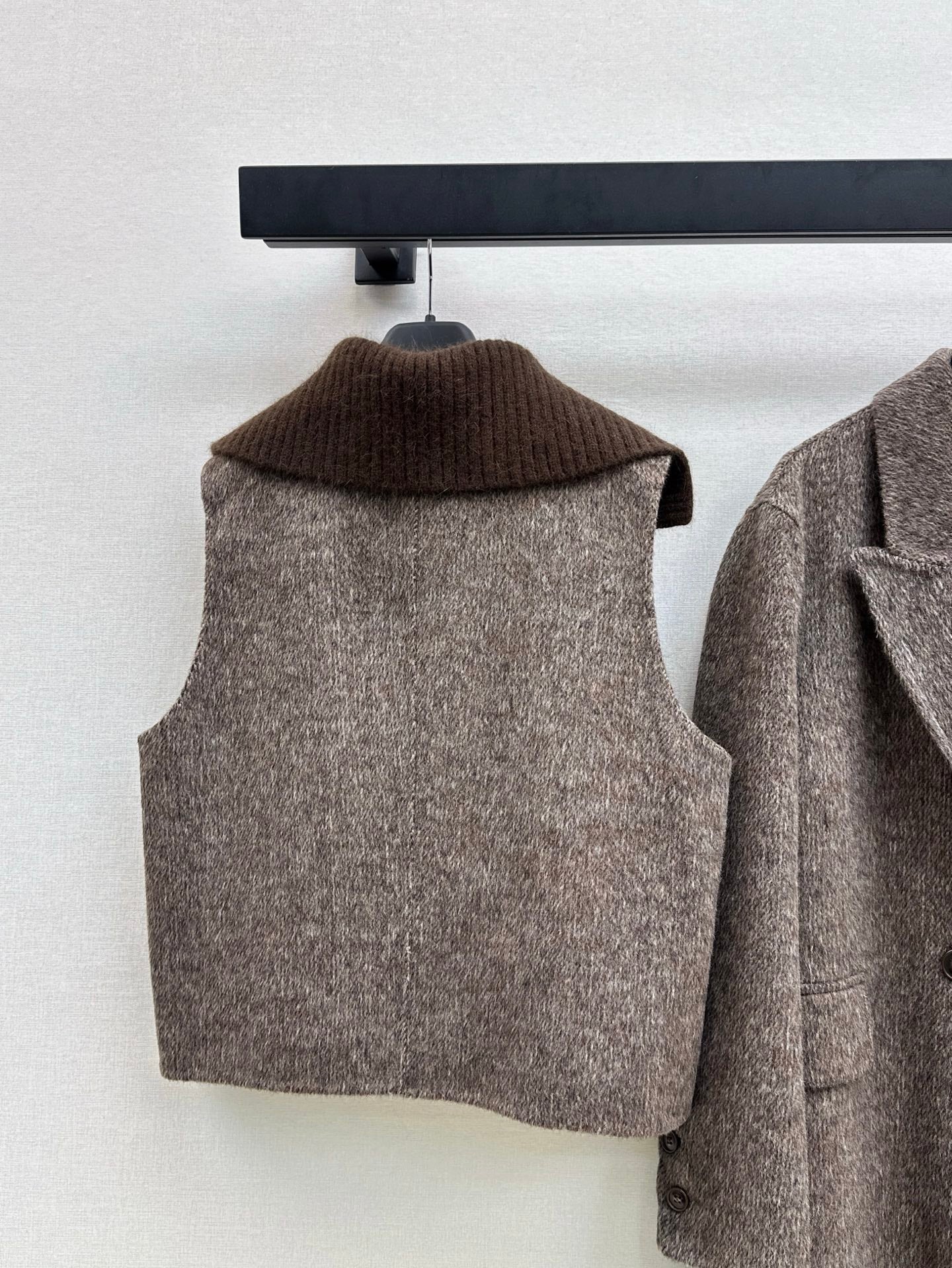 Max 25fw vest overcoats set