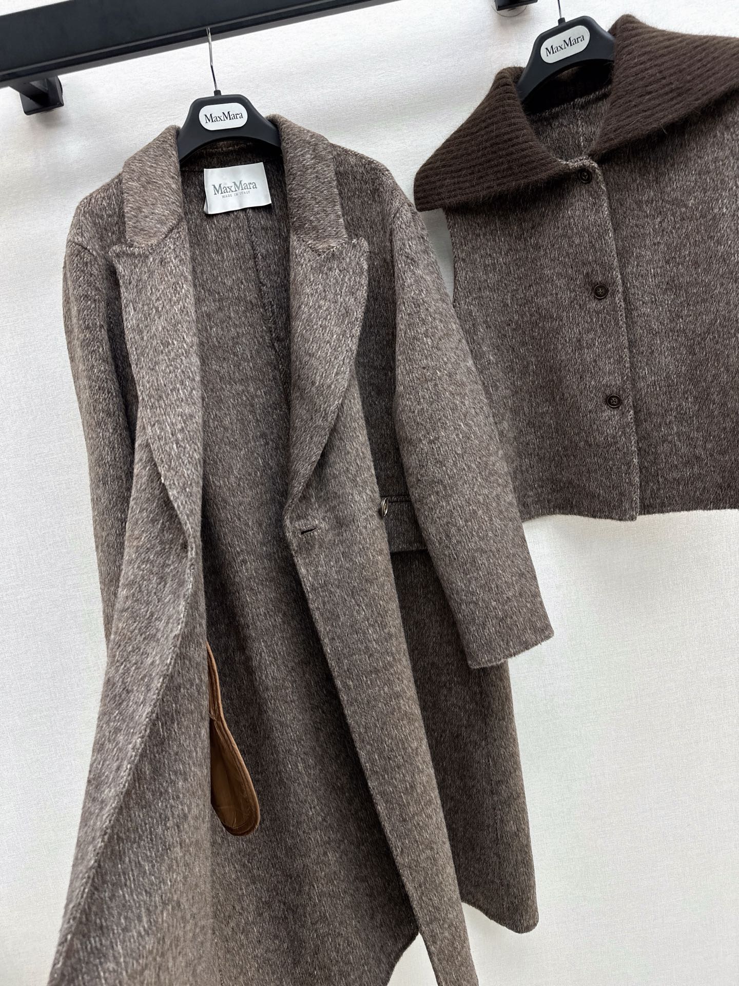 Max 25fw vest overcoats set