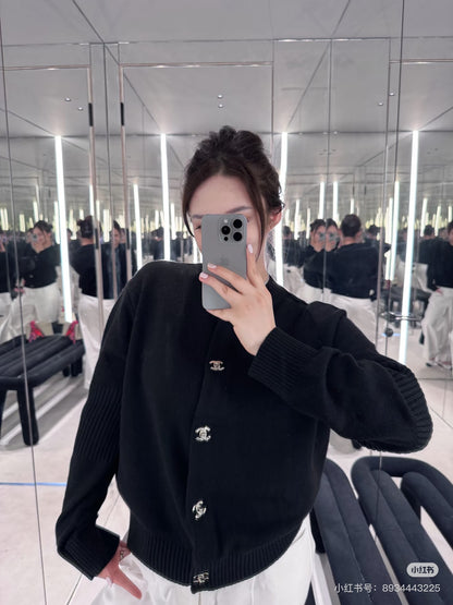 Chan 25fw knitted cardigan