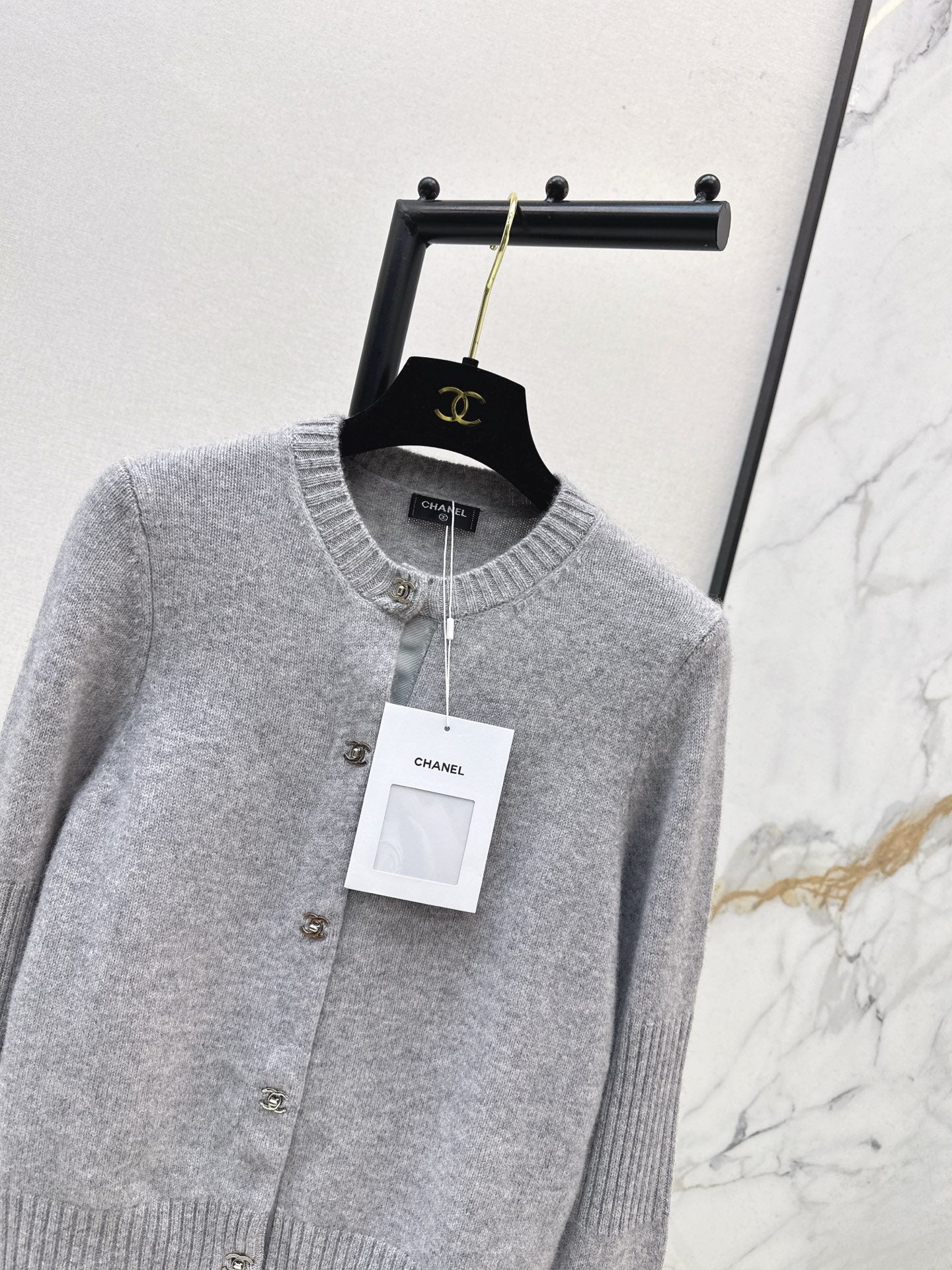 Chan 25fw knitted cardigan