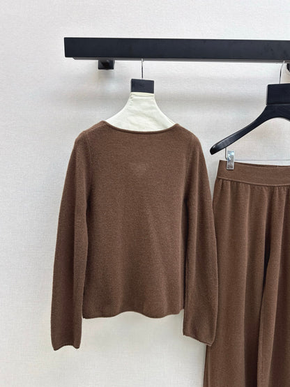 Loro 25fw pullover pants set