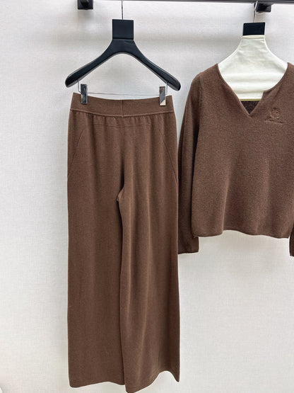 Loro 25fw pullover pants set
