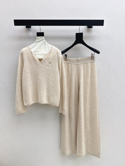 Loro 25fw pullover pants set
