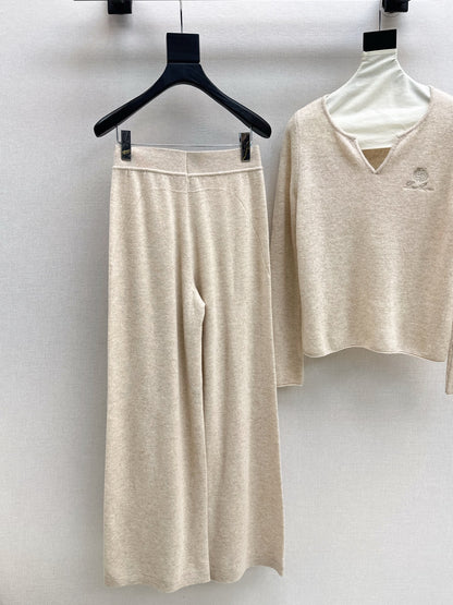 Loro 25fw pullover pants set