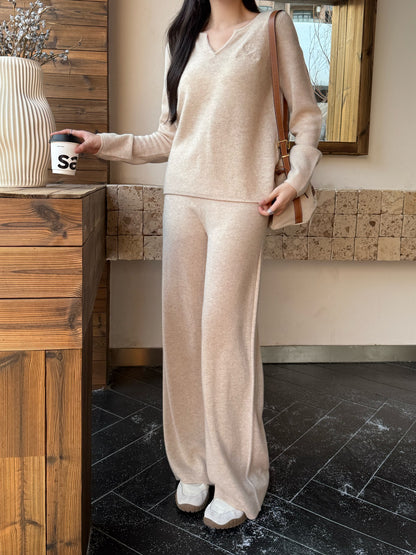 Loro 25fw pullover pants set