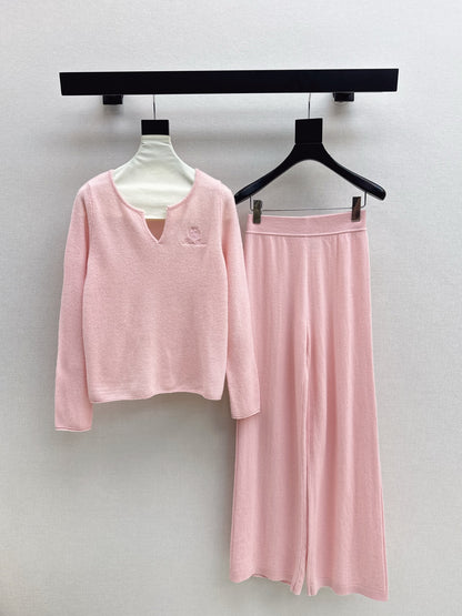 Loro 25fw pullover pants set