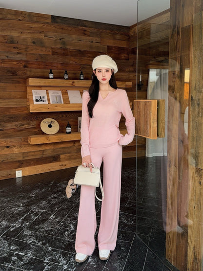 Loro 25fw pullover pants set