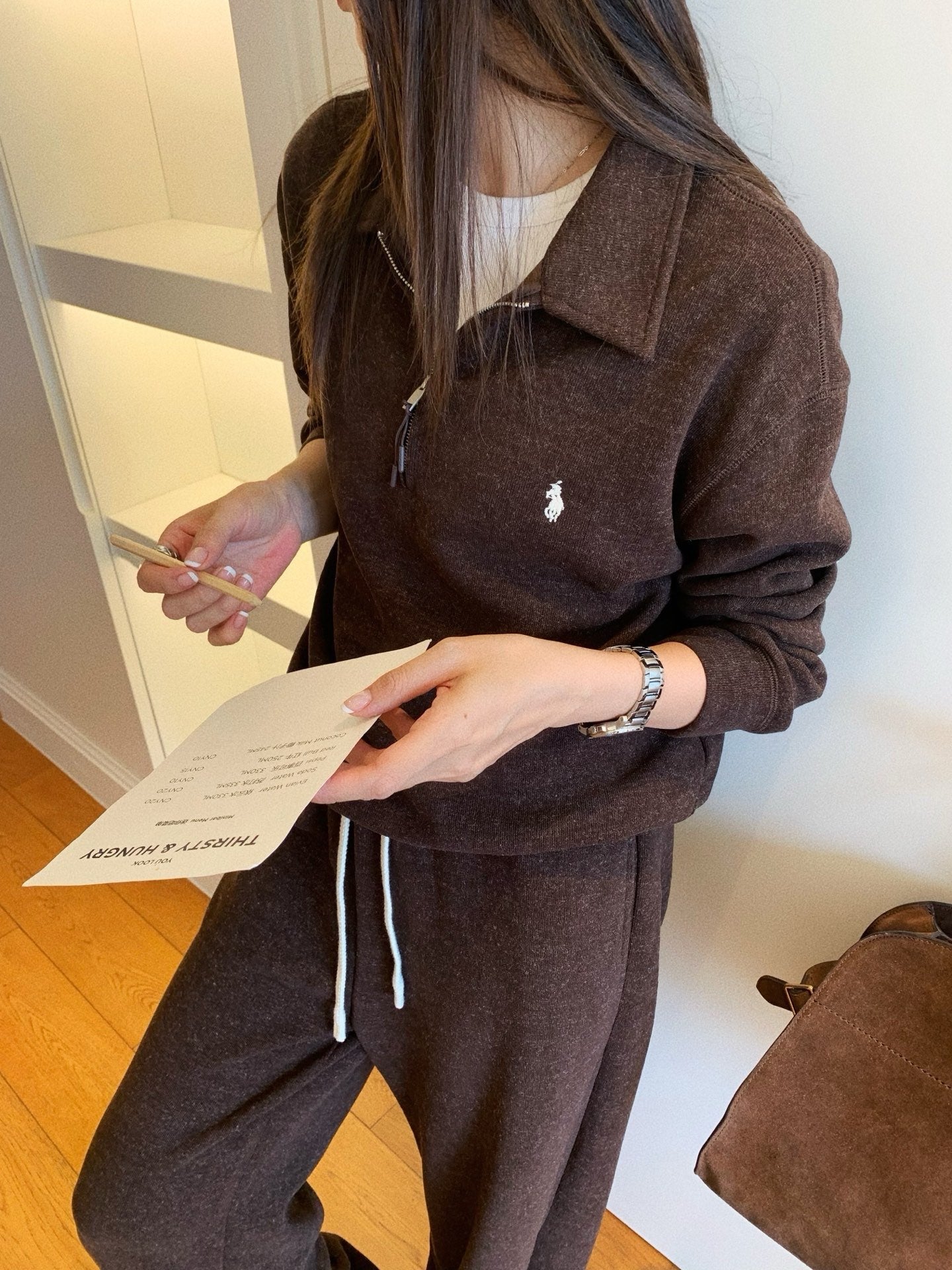 Ralp 25fw sweatshirt pants set