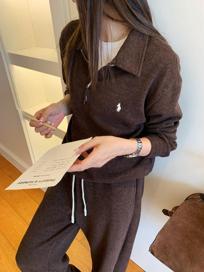 Ralp 25fw sweatshirt pants set