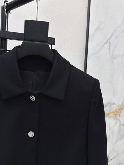 CD 25fw elegant jacket skirt set