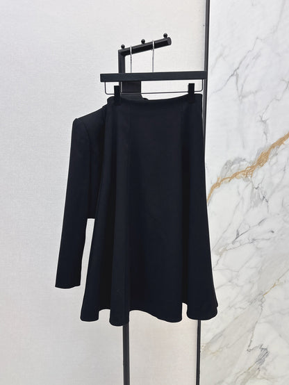 CD 25fw elegant jacket skirt set