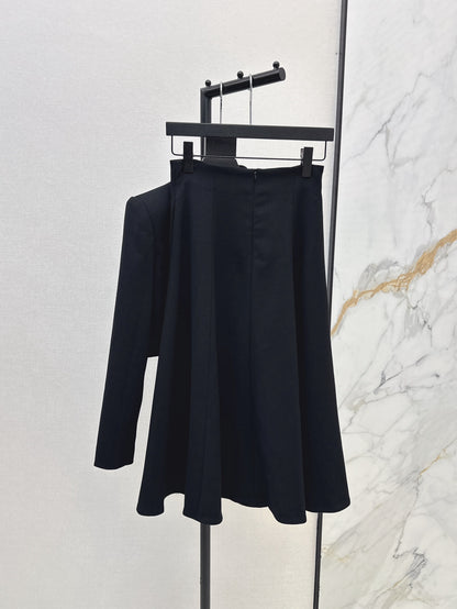 CD 25fw elegant jacket skirt set