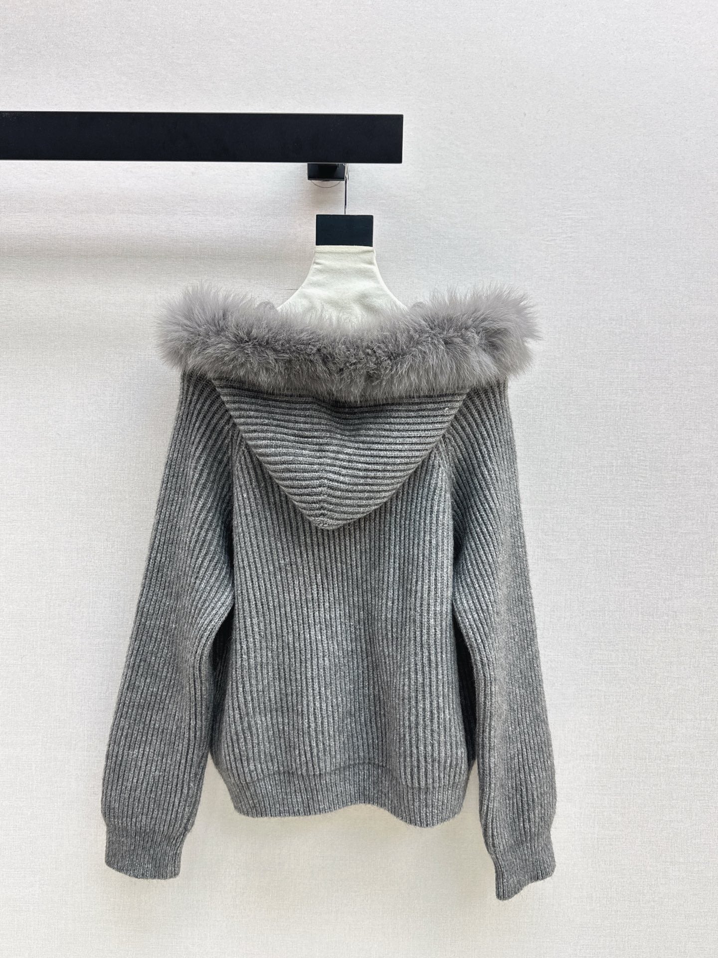 Fend 25fw hooded cardigan