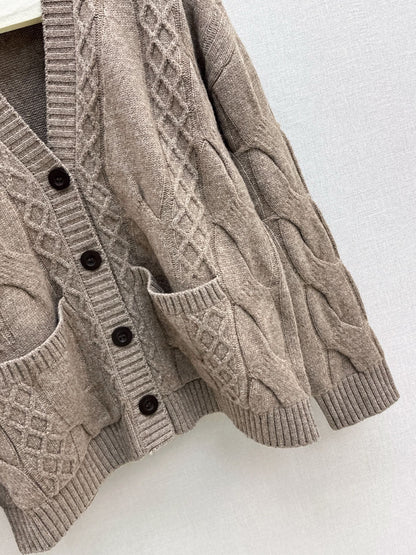 Loro 25fw wool cardigan