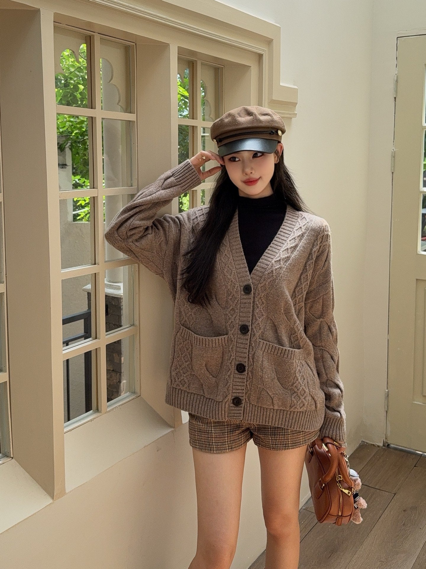 Loro 25fw wool cardigan