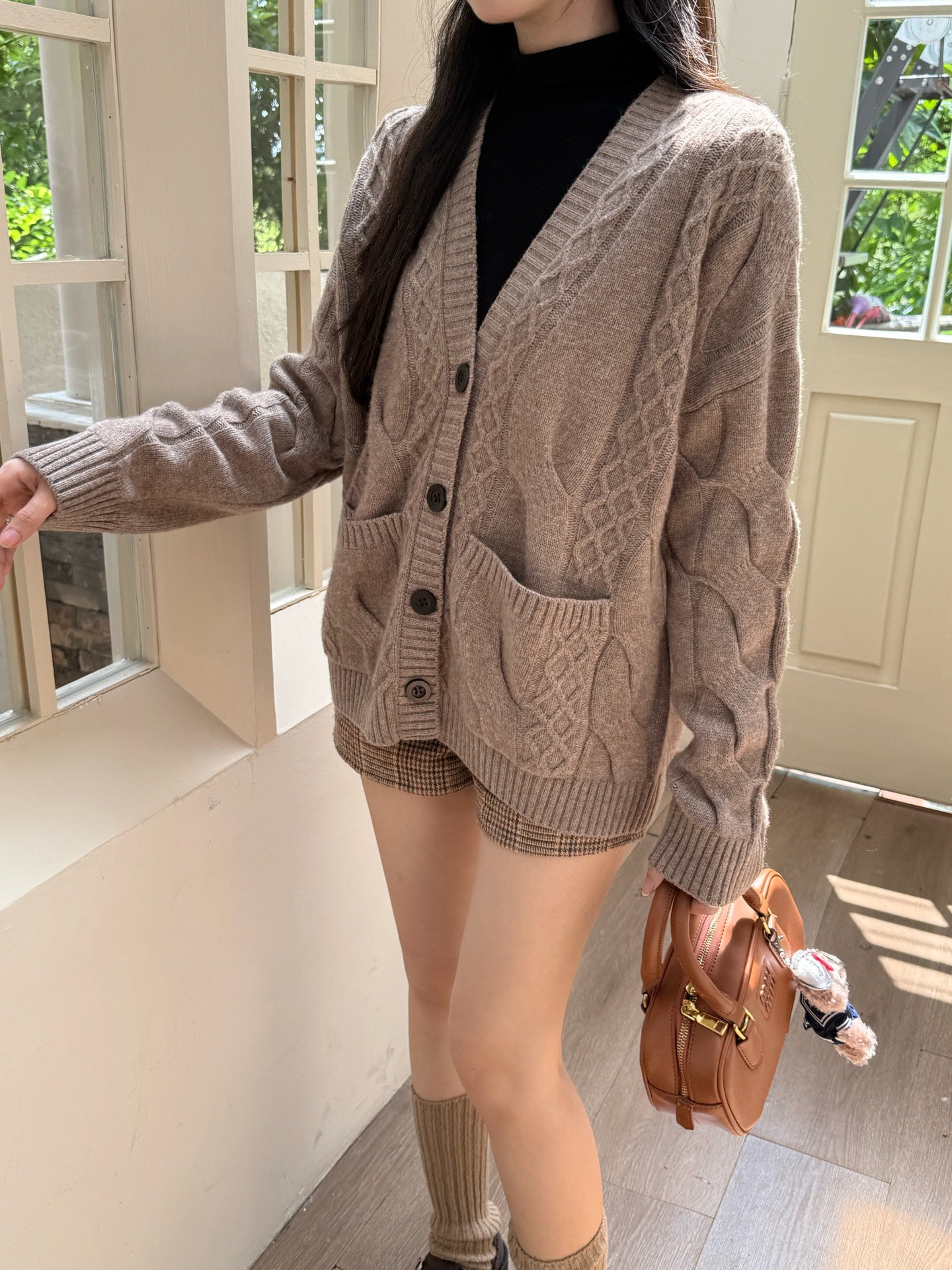 Loro 25fw wool cardigan