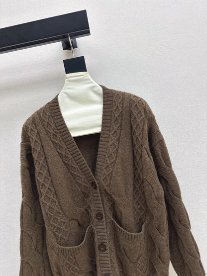 Loro 25fw wool cardigan