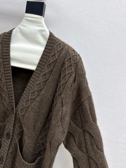 Loro 25fw wool cardigan